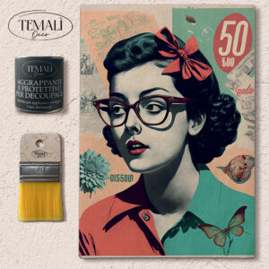 Découpage Pop - Vintage Woman Pop 2